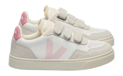 Veja Kids Small V-90 O.T. Leather Extra White Petale