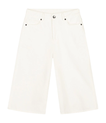 Short Olaf Hussein Women Denim Off-White