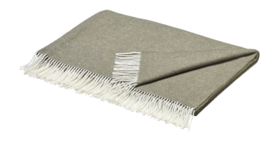 Plaid Blomus Finho Dark Olive 25