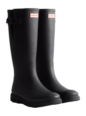 Wellies Hunter Men Downpour Adjustable Black