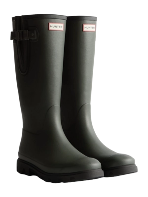 Wellies Hunter Men Downpour Adjustable Dark Olive