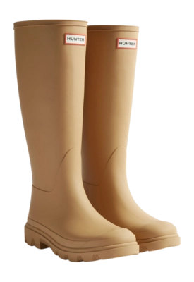 Gummistiefel Hunter Downpour Tall Damen Biscuit