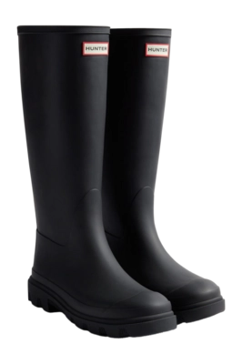 Wellies Hunter Women Downpour Tall Black