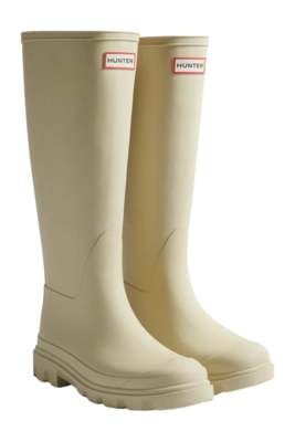 Gummistiefel Hunter Downpour Tall Damen Gravel