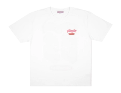 T-shirt Bisous Homme Monogramme White