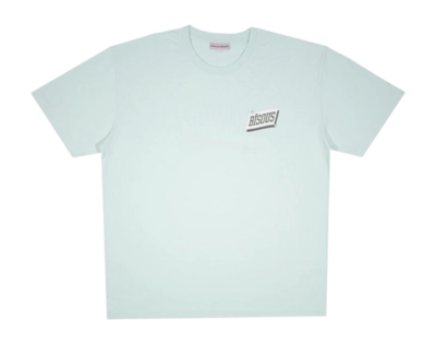 T-shirt Bisous Homme Flag Light Mint