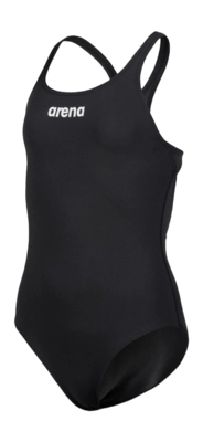 Badeanzug Arena G Team Swimsuit Swim Pro Solid Kinder Black/White