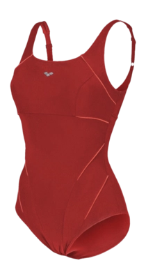 Badeanzug Arena W Jewel One Piece Low C Cup R Damen Red/Peonia/Red