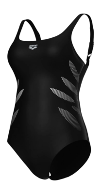 Badeanzug Arena W Swimsuit Milena Wing Back C Cup Damen Black