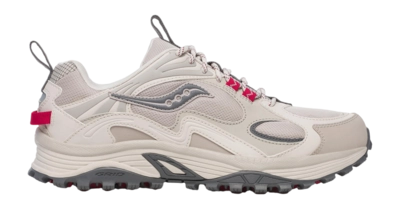 Saucony Unisex Grid Aura X Dove/Red