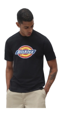 T-shirt Dickies Homme Icon Logo Black
