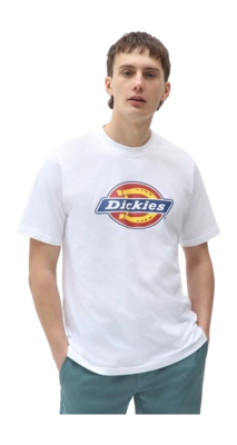 T-Shirt Dickies Men Icon Logo Tee White