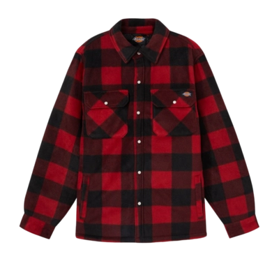 Overhemd Dickies Men Portland Shirt Red