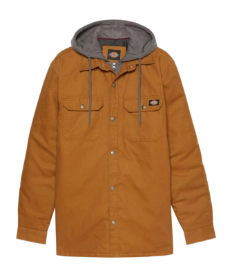 Veste Dickies Men Duck Shirt Jack Brown Duck