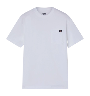 T-Shirt Dickies Men SS Pocket Tee White