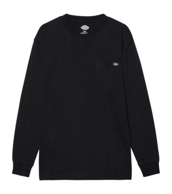 Langarmshirt Dickies Heavyweight LS Pocket Tee Herren Black