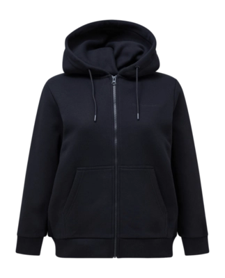Kapuzenpullover Peak Performance Original Small Logo Zip Damen Black