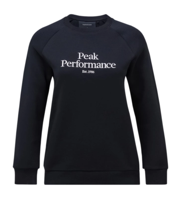 Pullover Peak Performance Original Crew Damen Black