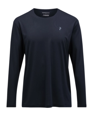 T-Shirt Peak Performance Men Delta LS Tee Black