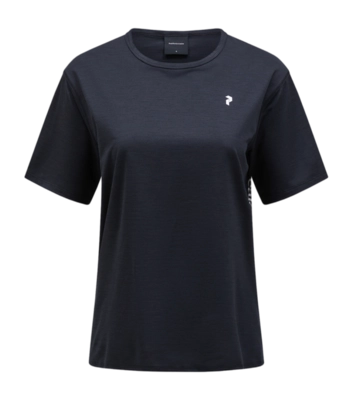 T-Shirt Peak Performance Women Trail SS Black 25