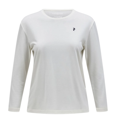 T-shirt Peak Performance Femme Delta LS Tee Vintage White