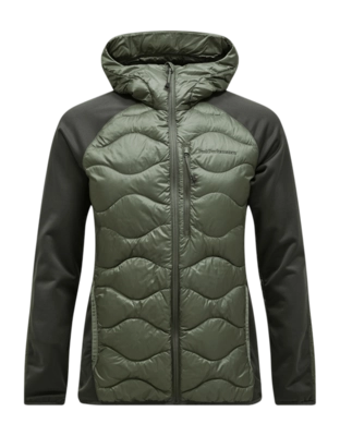 Jacke Peak Performance Helium Down Hybrid Hood Herren Pine Needle