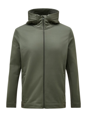 Jacket Peak Performance Men Rider Tech Zip Hood Pine Needle