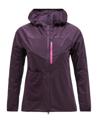 Jas Peak Performance Women Vislight Alpha Jacket Mystic Purple
