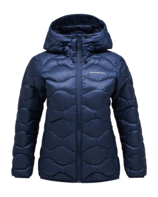Jacket Peak Performance Women Helium Down Hood Jacket Blue Shadow