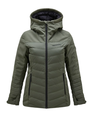 Skijacke Peak Performance Blackfire Jacket Damen Pine Needle