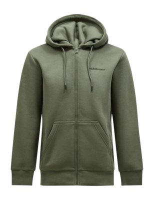 Pantalon de Survêtement Peak Performance Homme Original Small Logo Zip Pine Needle