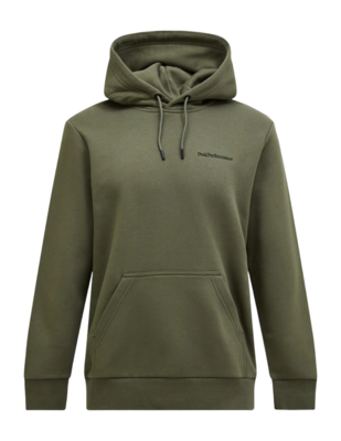 Kapuzenpullover Peak Performance Original Small Logo Hoodie Herren Pine Needle