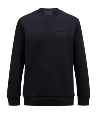 Jumper Peak Performance Men Original Small Logo Crew Black