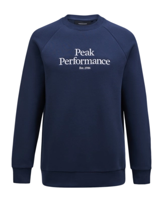 Trui Peak Performance Men Original Crew Blue Shadow Offwhite