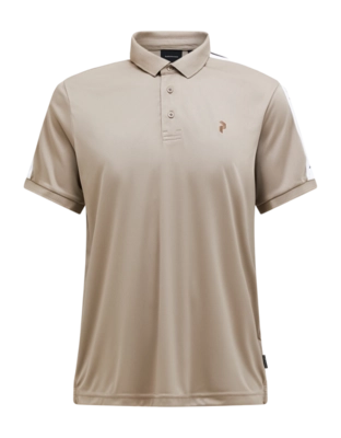 Poloshirt Peak Performance Player Polo Herren Avid Beige White