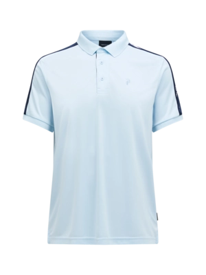 Poloshirt Peak Performance Player Poloshirt Cloud Herren Blue Shadow