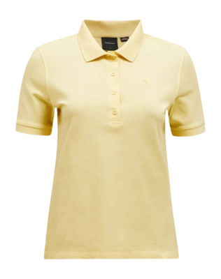 Polo Peak Performance Femme Classic Cotton Mellow Yellow
