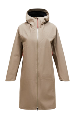 Jacke Peak Performance Treeline Shell Parka Damen Avid Beige
