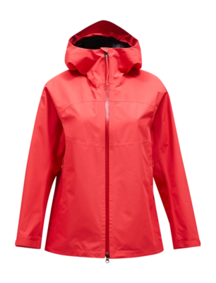 Jacket Peak Performance Women Treeline Shell Jacket Brilliant Red