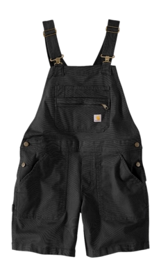 Combinaison de Travail Carhartt Women Canvas Shortall Black