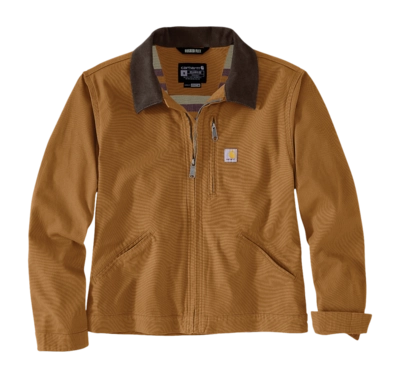 Jas Carhartt Women Canvas Detroit Jacket Carhartt Brown