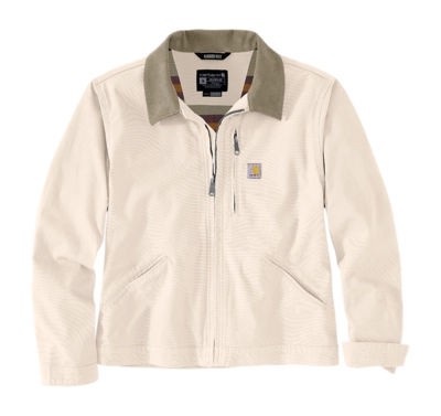 Jas Carhartt Women Canvas Detroit Jacket Natural