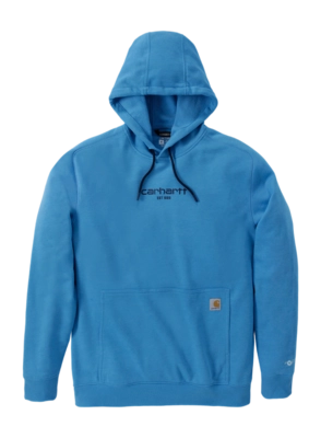 Pull à Capuche Carhartt Homme Logo Graphic Sweatshirt Engineer Blue Heather