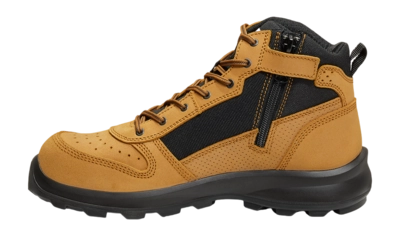 Veiligheidsboots Carhartt Men Michigan S1P Midcut Zip Boot Wheat