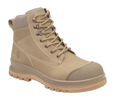 Veiligheidsboots Carhartt Men Detroit 6" S3 Zip Boot Dark Khaki