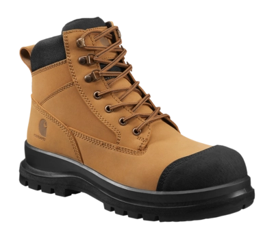 Veiligheidsboots Carhartt Men Detroit 6" S3 Zip Boot Wheat