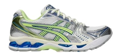 ASICS Unisex GEL-KAYANO 14 White/Lime Green