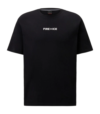 T-shirt Bogner Fire + Ice Unisexe Mick3 Logo Black