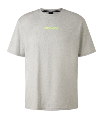 T-shirt Bogner Fire + Ice Unisexe Mick3 Logo Ecru Melange