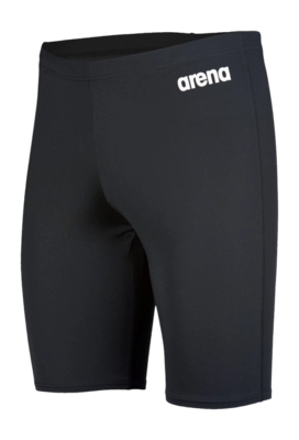 Swimming Trunks Arena Men Team Swim Jammer Solid Black White